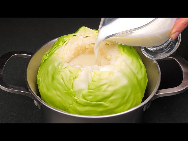 Do you have cabbage and milk? A friend from Germany showed me how to cook cabbage so deliciously!