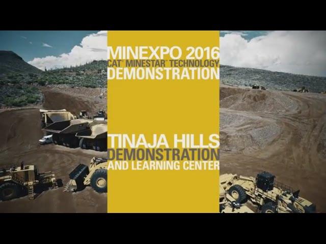 Cat® Mining Technology Product Demo - MINExpo 2016