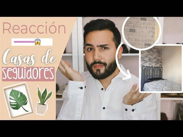 Reacción a las CASAS de mis SEGUIDORES  #TeDigoLaNeta