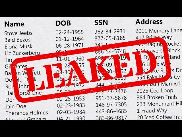 Exactly How Equifax Leaked The SSNs Of 146 Million People