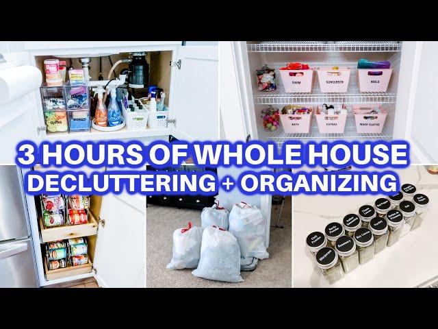 EXTREME WHOLE HOUSE ORGANIZATION +CLEAN WITH ME | KITCHEN + PANTRY ORGANIZATION  | CLOSET DECLUTTER