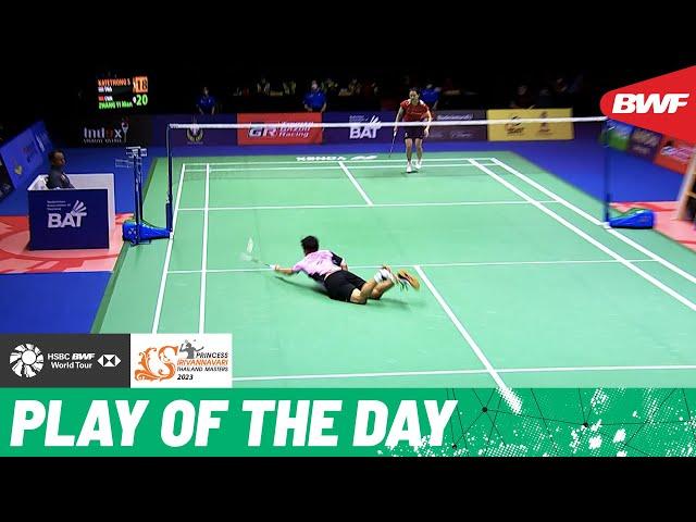 HSBC Play of the Day | Zhang Yi Man fights her way back in this fast-paced rally