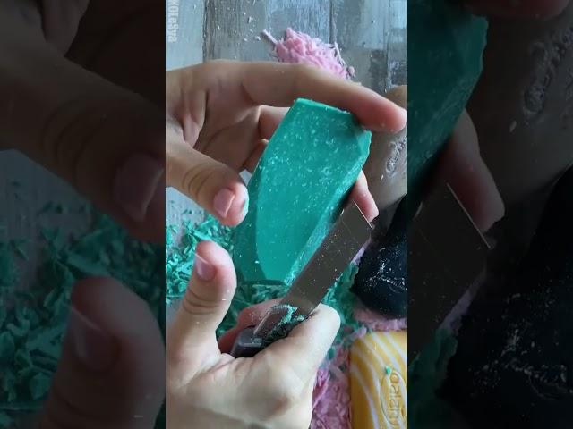 ASMR Soap cutting | Soap Carving