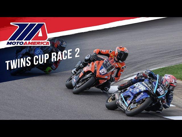 BellissiMoto Twins Cup Race 2 at Alabama 2024 - FULL RACE | MotoAmerica