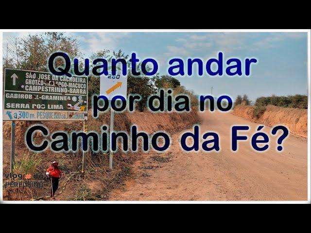 Caminho da Fé: Sugestão de programação para o Caminho da Fé