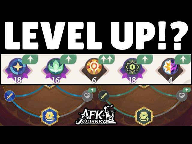 What Faction Talents Should You LEVEL!? 1 BUFF Tile PL Teams Shown! AFK Journey