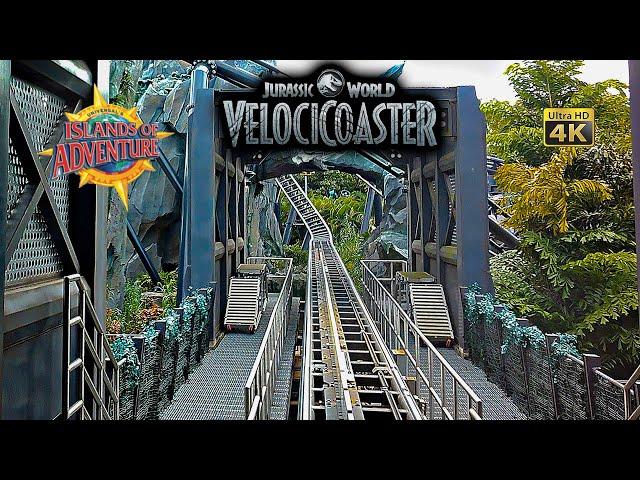 September 2024 Velocicoaster Front Seat On Ride 4K POV Islands of Adventure Universal Orlando