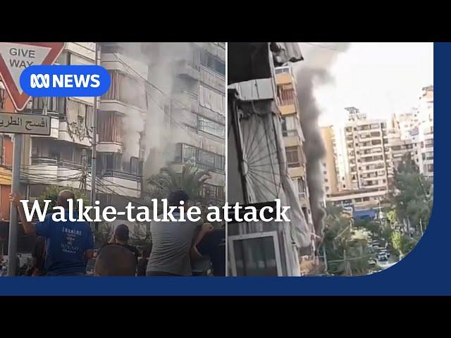 Hezbollah walkie-talkies explode, killing at least 20 in second deadly attack in Lebanon | ABC News