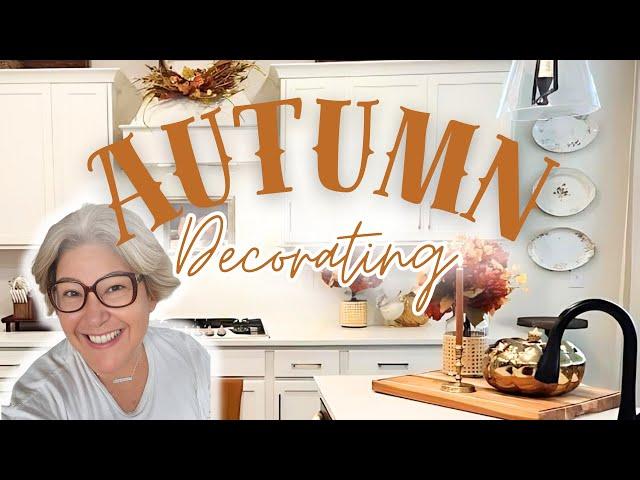 Today I am Decorating my Kitchen for Autumn! #falldecor