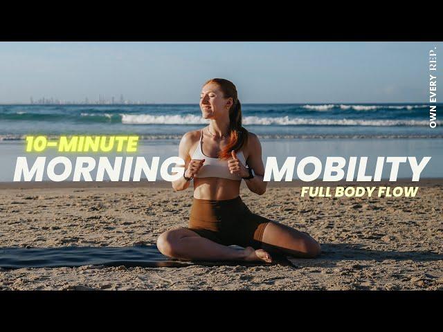 10 Min. Morning Mobility Flow | Ocean Views | Daily Full Body Routine | No Equipment