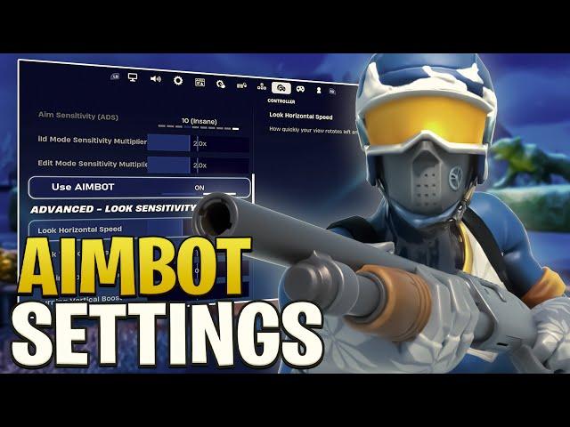 *NEW* BEST Controller Settings + Binds for Fortnite CHAPTER 5! (AIMBOT)