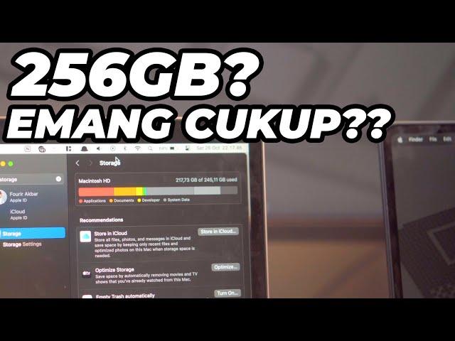 Apakah Cukup SSD Macbook 256GB? Berapa Storage Macbook yang PAS?