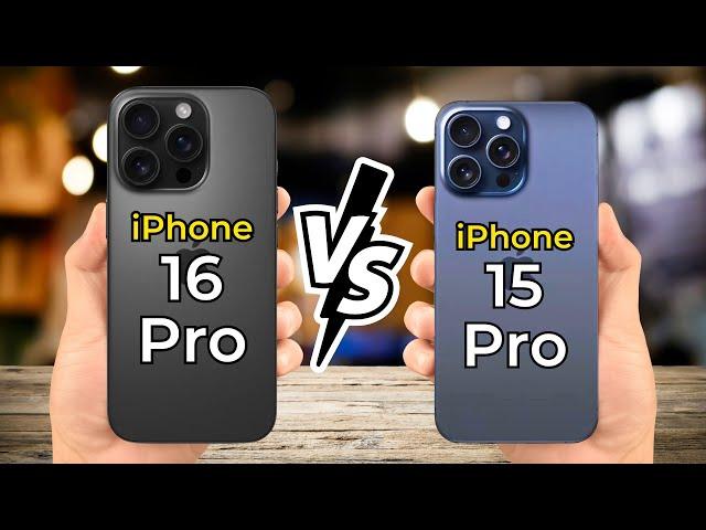 iPhone 16 Pro vs iPhone 15 Pro  Full Specs Comparison