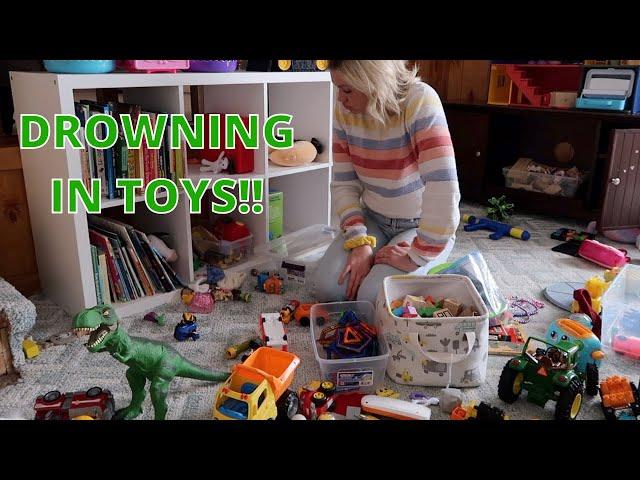 Declutter Kids Toys With Me! Day 15 - Spring Declutter Challenge