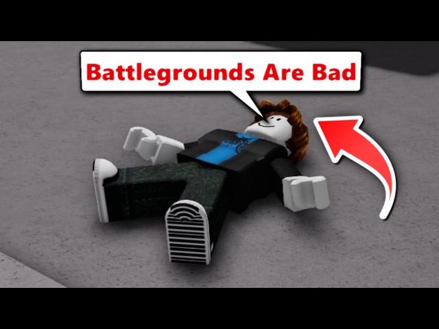 Why I Dislike Battleground Games On Roblox