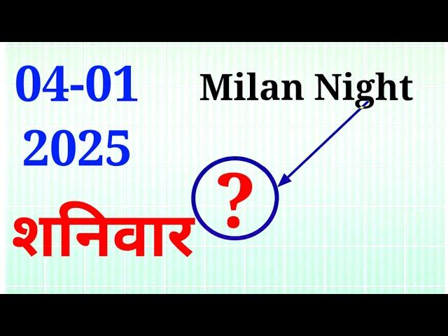 Milan night today fix game 3/1/2025