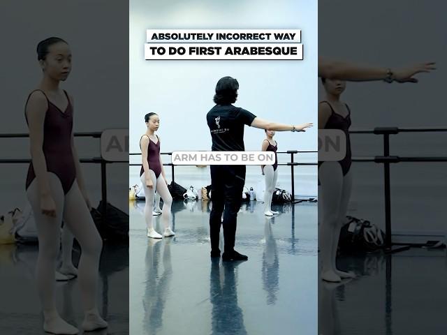 Here are the guidelines the First Arabesque 🩰 #ballet #balletlife #shorts #educational #trending