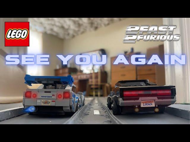 LEGO 2 Fast 2 Furious Build & Mini-Movie | LEGO See You Again