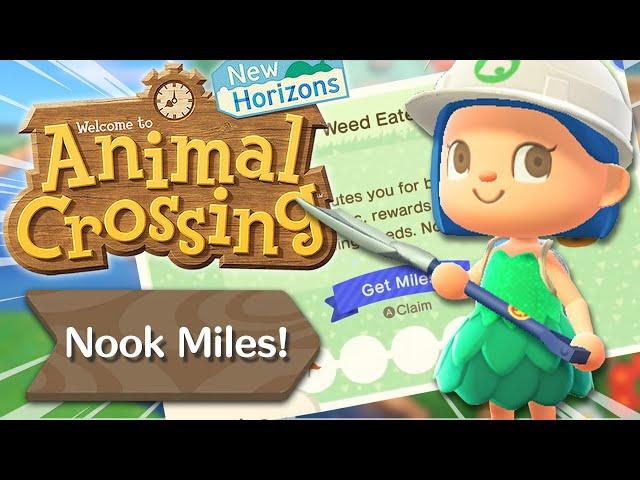 The best way to earn Nook Miles in New Horizons