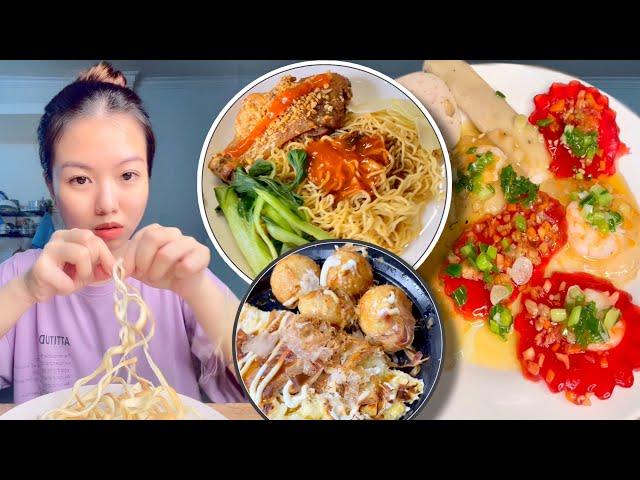 Mì Gà chiên, Bánh không tên  Phô mai đúng kéo sợi nè  p27 | KIMKHÁNHNÈ Vitaminkk