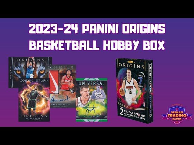 BOX REVIEW - 2023-24 Panini Basketball Origins Hobby Box