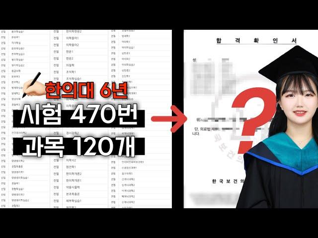 6년동안 470번 시험을 보고 드디어 한의사..! ‍️ㅣ예비 한의사 VLOG