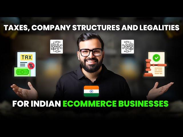 Taxes, Companies & Legalities for eCommerce, POD or drop shipping businesses in India(in Hindi)