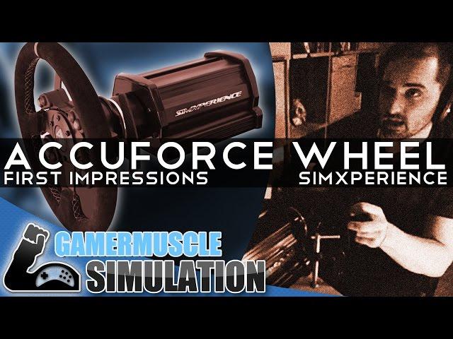 AccuForce Pro SimXperience Wheel - First Impressions