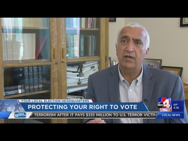 District Attorney Sim Gil guarantees to protect the vote