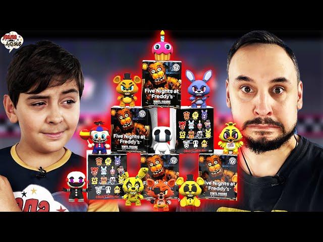 ПАПА РОБ И ЯРИК: ПОСЫЛКА ФНАФ И MYSTERY MINIS АНИМАТРОНИКИ FIVE NIGHTS AT FREDDY`S НА ПАПА ДОМА!