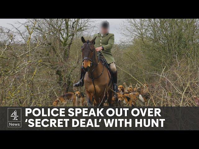 Secret deal with Warwickshire Hunt sparks police policy debate