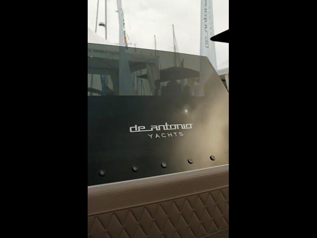 The E23, De Antonio's first 100% electric boat 