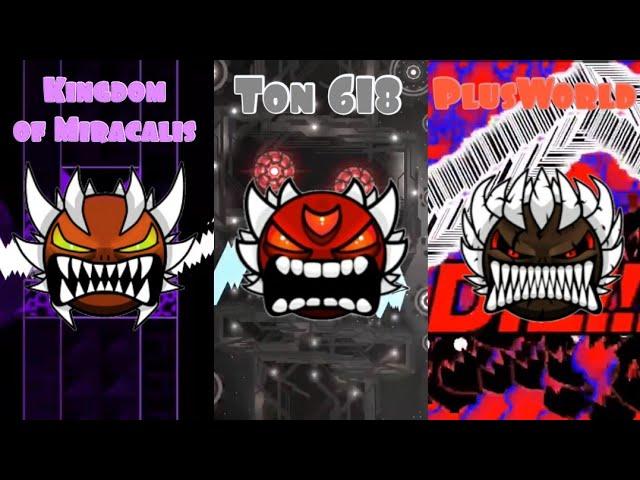 The Hardest [Impossible Demons] in Geometry Dash