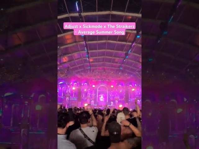 Adjuzt x Sickmode x The Straikerz - Average Summer Song | Rebirth Festival 2025 #rebirthfestival