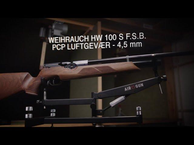 Weihrauch HW 100 S F.S.B PCP-Luftgevær //AIRGUN.dk//