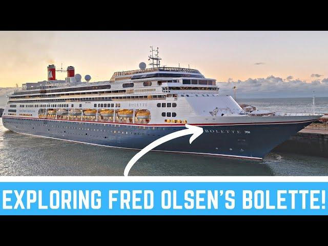 A Ship Tour of Fred Olsen's Bolette! #Ad