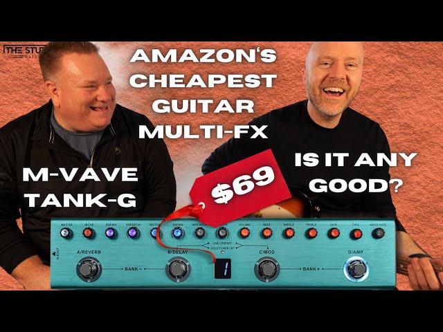 Amazons Cheapest Guitar FX  - Is It Any Good? - M-Vave Tank-G