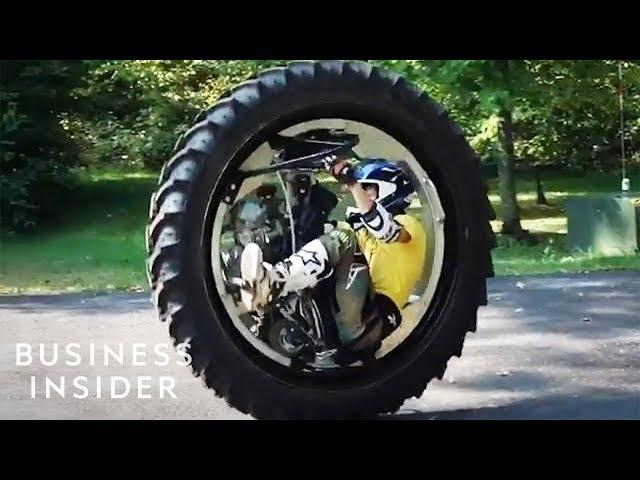 Giant Monowheel Lets You Ride Inside