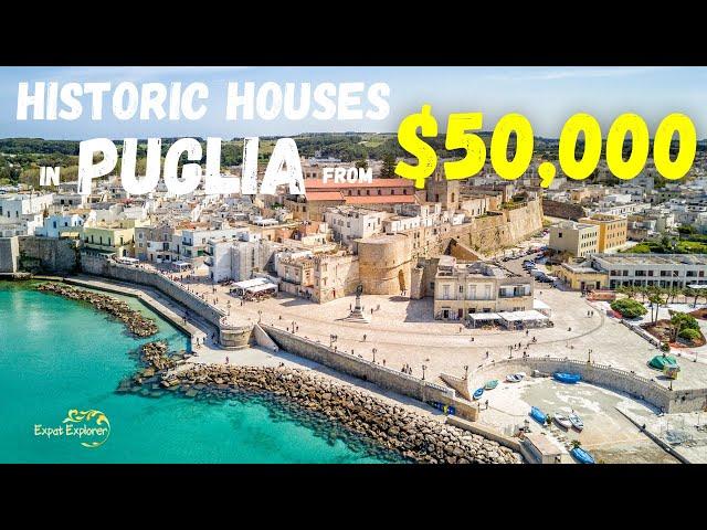 Historic PROPERTIES in PUGLIA for Sale from $50K: House Hunting in Italy Ep.4