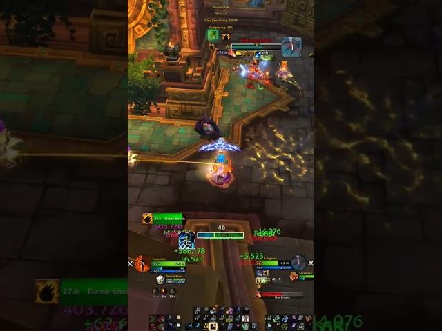 50 to 0. #worldofwarcraft #wow #thewarwithin #pvp #shaman