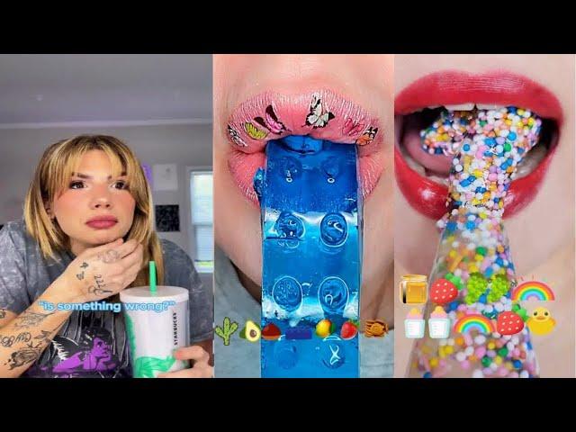  Text To Speech Satisfying Lips ASMR || @Bailey Spinn || POVs Tiktok Compilations 2023 # 13