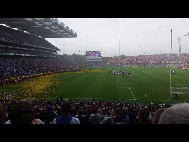Liam McCarthy Cup being presented, All-Ireland Senior Hurling Final 2017, Galway vs Waterford.