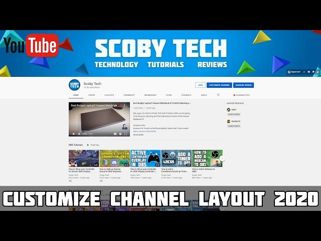 How to Customize Your YouTube Channel in 2020!