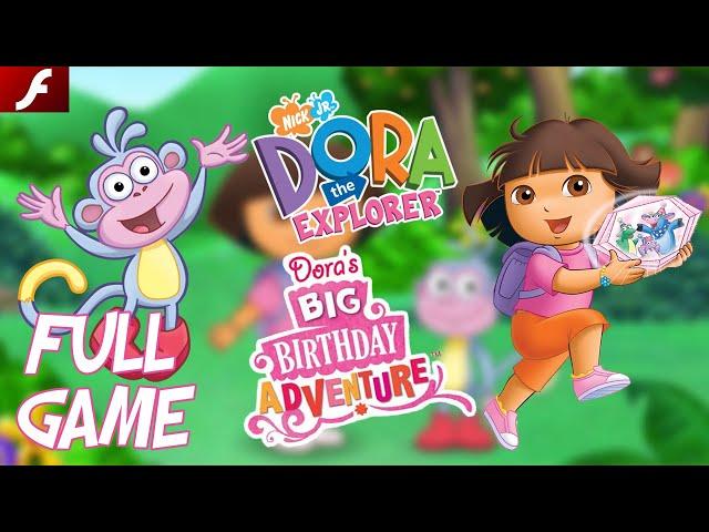 Dora the Explorer™: Dora's Big Birthday Adventure (Flash) - Full Game HD Walkthrough - No Commentary