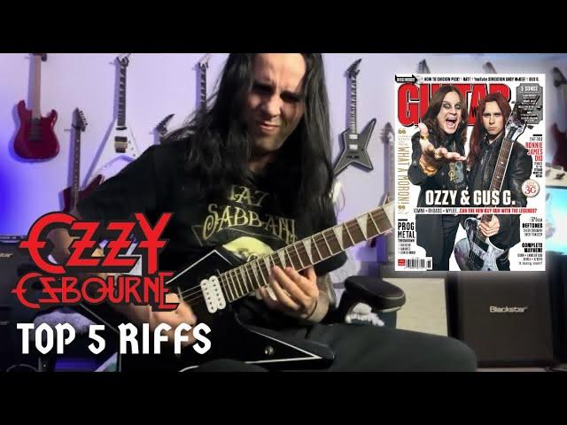 5 Ozzy songs I love playing live