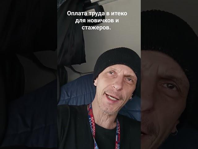 Работа в Итеко / оплата новичкам и стажеам #iteco #дальнобой #итеко