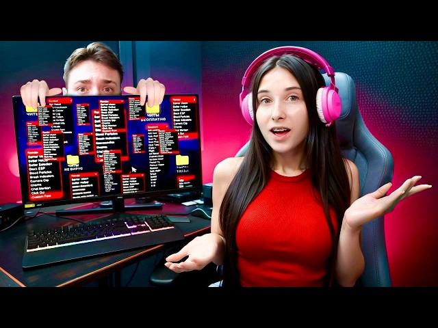 My Girlfriend Downloaded HACKS to Test Admins on a Minecraft Server...