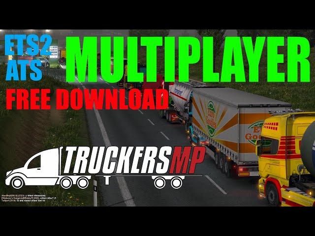 How To Play Euro Truck Simulator 2 Multiplayer In 2024 - Tutorial - TruckersMP Download