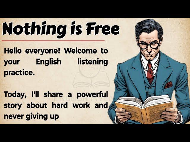 Nothing is Free || Learn English Through Story Level 1  || English Listening Practice 