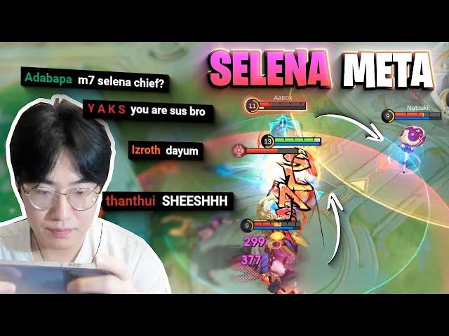 Selena is MOST OP MAGE NOW!! | Mobile Legends